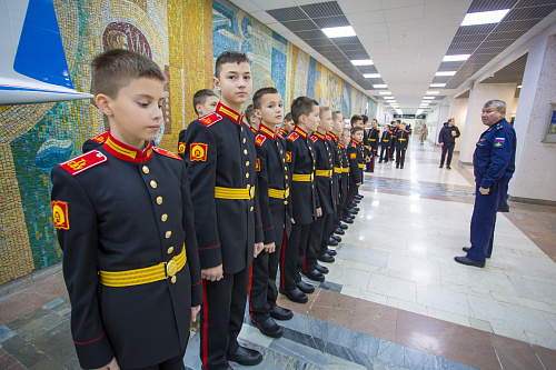 Экскурсия для курсантов Тверского суворовского военного училища Минобороны России